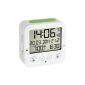 TFA Dostmann 60.2528.02 BINGO radio-alarm clock, white / green (household goods)
