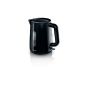 Philips HD9309 / 90 Kettle Black Daily, 2400 W, 1.5 L, flat bottom base 360, double water level (Kitchen)