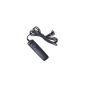 Remote Shutter Cable Release Remote Cord for Canon EOS 6D, 7D, 50D, 40D, 30D, 5D, 20D, 10D, 5D Mark II, 5D Mark III, 1D X, 1D Mark IV, 1Ds Mark III, 1D Mark III, 1D Mark II N, 1Ds Mark II, 1D Mark II - Black (Electronics)