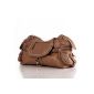 BACCINI handbag GISELE - Henkel - Shoulder Bags Real Leather (Luggage)