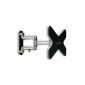 Pure Mounts TV Wall Mount PM-Style 37C - flat, fully articulated, swivel, tilt, swivel for TVs up to 94cm / 37 inches / VESA 200 (accessories)