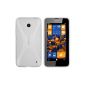mumbi X TPU Cases Nokia Lumia 630/635 shell transparent white (accessory)