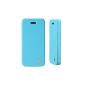 Jisoncase® * Premium * Case iPhone 5 iPhone 5s Case Cover in blue JS IP5-03H40 (Wireless Phone Accessory)