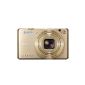 Nikon Coolpix S7000 Digital Camera (16 Megapixel, 20x opt. Zoom, 7.6 cm (3 inch) LCD display, USB 2.0, image stabilized) gold (electronics)