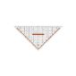 Rotring drawing triangle, TZ Triangle 32cm removable handle - clear (Office supplies & stationery)