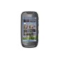 Nokia C7-00 Smartphone (8.89cm (3.5 inch) touchscreen, 8MP camera, 8GB of internal memory, GPS, Ovi Maps) Charcoal Black (Electronics)