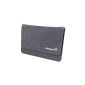 Waterkant Deichkönig Lenovo ThinkPad X240 gr / WWS - wool felt bag, gray / off-white (Electronics)