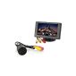 TaoTronics 4.3 inches Color Rear View System m.  TFT LCD Monitor + car about embedding mounting reversing camera Automotive CMOS 135 degree * 5m RCA cable * 8 infrared LED for Nachtischt * valid for auto, car, truck (Electronics)