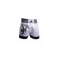 Adidas - Thai boxing shorts White / Black - STH08 (Miscellaneous)