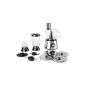 Klarstein Food Father-The-II-food processor, multi-functional, 3 pieces, incl. Accessories, 2 l, stainless steel bowl, juicer, made of glass)