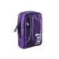 BAXXTAR B-One camera bag for compact cameras - Size M - Purple (Electronics)