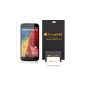 5 x Screen Protectors for Moto G 2 (2nd Generation) - Scratch resistant / Display Protective Film (Electronics)