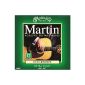 Set of 12 strings Martin Acoustic Guitar Extra Light, .010 - .047 80/20 Bronze (Electronics)