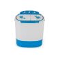 TecTake® 2.6 kg Mini Washer Mini Washer + 2 kg of laundry spin combination Toploader