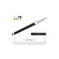 [New Upgraded Version] Kamor® Ultra-Sensitive Stylus / styli Touch Screen Cell Phone Tablet Pen (stylus pen), Dual-Purpose with Micro-Knit Technology Capacitive Stylus Pen with Fine Tip, work for Apple iPad, iPad 2, iPad 3, iPad 4, iPad Air, iPad 5, iPad mini, iPad Mini 2, iPhone 4, iPhone 4S, iPhone 5, iPhone 5C, iPhone 5S, iPhone 6, iPhone 6 Plus, Nexus 7 2012 Nexus 7, 2013, Samsung Galaxy Tab 2 7/10, Samsung Galaxy Tab 3 7.0, 10, Samsung Galaxy Tab 4, Samsung Galaxy Note 2, 3, Samsung Galaxy Note 10.1 2014 Edition tablet, Samsung Galaxy S3, S4 Mini, S4, S4 Mini, S5, S5 Mini, Samsung Galaxy Tab S 10.5-Inch Tablet, Dell Venue 8 Pro, 11 per, 7, 8, HTC One, LG G2, G3 LG Optimus L7, Moto G, Moto E, Lenovo IdeaTab A1000L, Lenovo Miix 2, Asus VivoTab ME400c, Acer A1-830, LG G Pad 8.3, Sony Xperia Z2 Tablet, ASUS Memo Pad 7 ME176CX, Samsung Galaxy Tab 10.5-Inch Tablet S, Lenovo Yoga 10-inch multi-mode tablet, ASUS VivoTab Note M80TA, Sony Xperia E, LG Optimus Dynamic II and all capacitive touchscreen devices.  (Black) (Electronics)