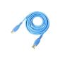 Adam Hall Cables 3 Star Series K3MIDI0300BLU MIDI cable (3m) Blue (Electronics)