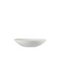 Leonardo La Baia Alabastro Oval bowl, Semi-transparent glass, handmade, white, 32 cm, 031 199 (household goods)