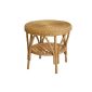 Rattan table round in color honey - Free shipping in DE