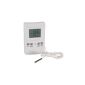 INDOOR OUTDOOR THERMOMETER ° C MIN / MAX WITH PROBE (Electronics)