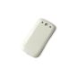 Qi Back Cover: back to the wireless / inductive charging (Qi charger) Samsung Galaxy S3, white (Electronics)