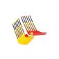 Fun hockey stick set: 12 bats (6 x red, 6 x yellow) and 12 tournament balls (Misc.)