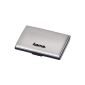 Hama Fancy Card Case SD / MMC Memory Card Case Silver (Electronics)