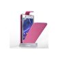 YouSave Accessories HA02-SE-Z670 Clamshell PU Leather Case for Sony Xperia M2 Rose (Accessory)