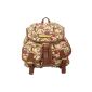 Anna Smith Large authentic celebrity fashion designer Retro Owl Tree Print Backpack backpack (Luggage)