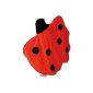 Kaethe Kruse 83649 - towel Ladybug 125 x 95 cm, red (Baby Product)