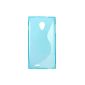 S line silicone sleeve for DOOGEE DAGGER DG550 (color: blue) (Electronics)