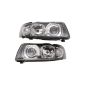 Accessories headlights Headlight replacement headlamp headlamps headlight Audi A3 Type 8L Yr. 00-03 black (Automotive)