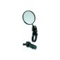 Busch & Müller bicycle handlebar mirror for indoor and outdoor mounting, black, 5219 (Equipment)