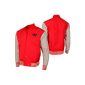adidas Originals Jacket Men - SPORT SST RMX L, red / white (Clothing)