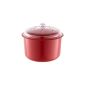 Lakeland Red multifunction steamer for microwave, non-stick coating, Ø 22 cm x 17 cm H. 2,5 liters (household goods)
