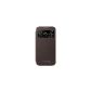 Samsung S-View Cover Case for Samsung Galaxy S4 Brown (Accessory)