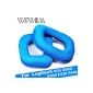 WEWOM 2 High quality replacement ear pads suitable for Logitech G35 G930 G430 F430 F450 and Razer Electra Headset Blue (Electronics)