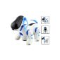 Interactive Robot Dog Doggie Gift Color White + blue + black (Toy)