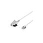 1m TAE F RJ45 DSL cable - white - for Fritz Box o Speedport WLAN VoIP IP cable Fritzbox Router (Electronics).