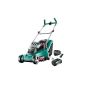 Bosch cordless lawn mower Rotak 37 LI with handlebar Ergoflex, cutting diameter 37 cm and 2 batteries 0,600,881,701 (Tools & Accessories)