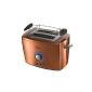 BEEM Germany Nobilis 2-slot toaster, Copper-Style (household goods)