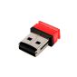 MODECOM card reader CR-NANO USB 2.0 Micro SD Micro SDHC red (Accessories)