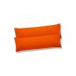 Side sleeper pillow nursing pillow reference 40x145 cm microfiber double bebasic orange
