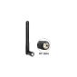 88395 Delock WLAN 802.11 ac / a / b / g / n antenna RP-SMA 2 dBi omni-directional joint (accessories)