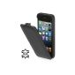 StilGut, UltraSlim, exclusive genuine leather pouch for iPhone 5 & iPhone 5s Apple, Black (Accessory)
