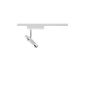 LED ceiling light 1-flame Channel White