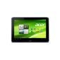 Acer Iconia A210 25.7 cm (10.1 inch) tablet PC (NVIDIA Tegra 3 quad-core, 1.2GHz, 1GB RAM, 16GB eMMC, Android 4.1) white (Personal Computers)