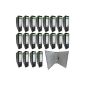 20 X FOLDER LEVER ARCH FILES SLOT FOLDER 8CM cloud marble (Office supplies & stationery)