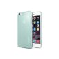 Spigen [Air Skin] [Mint] Hull lightweight / Perfect fit / Hard shell 0.4 mm thick for iPhone 6 More (2014) - Mint (SGP11159) (Accessory)