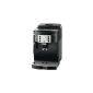 DeLonghi ECAM 22.110.B fully automatic coffee machine (1.8 l, 15 bar, 1450 Watt, steam nozzle) glossy black (household goods)