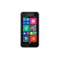 Nokia Lumia 530 Smartphone (10.2 cm (4 inches), single-SIM, 1.2GHz Snapdragon quad-core processor, 512MB RAM, 5 megapixel camera, Bluetooth, USB 2.0, Win 8) Dark Grey (Electronics)